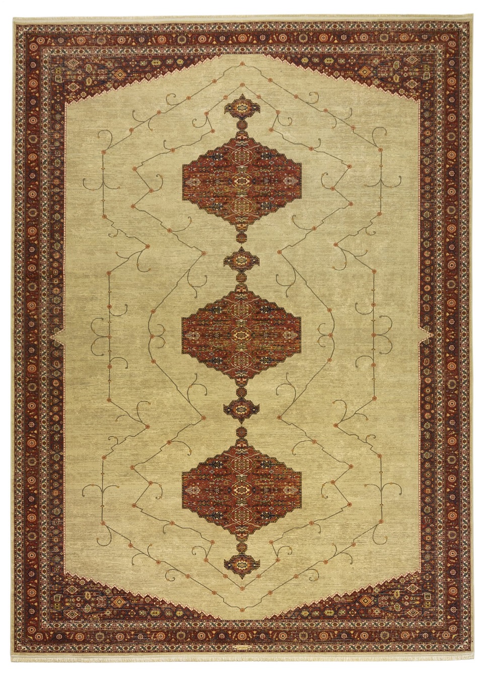 فرش ماشینی طرح سه گل فرش ماشینی طرح سه گل