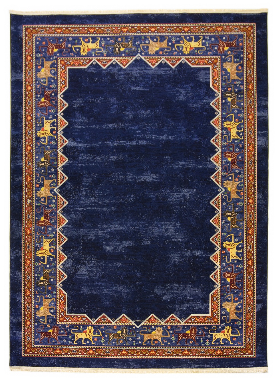 فرش ماشینی طرح شیر فرش ماشینی طرح شیر