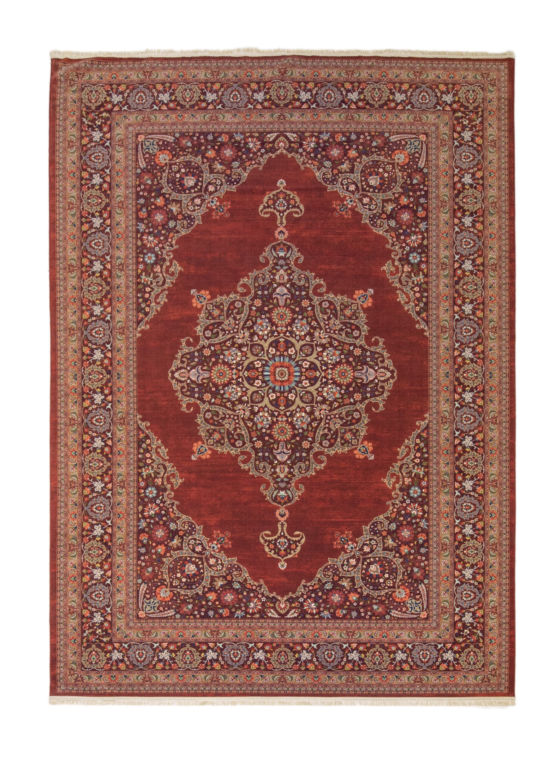 فرش ماشینی موج کد 600178 لاکی (6)